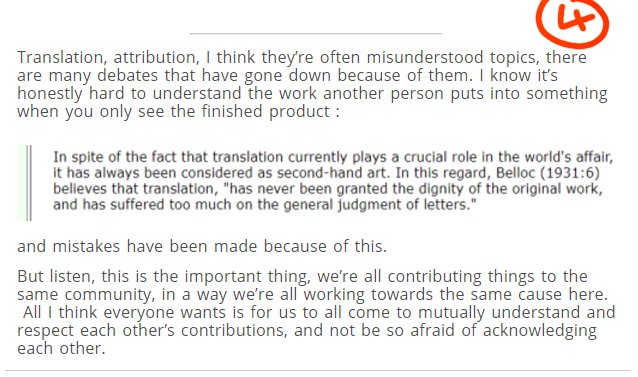 forgetfulsubs's tweet photo. Here are some thoughts about translation along with a desire for calm, respect and healing (;◞﹏◟) https://t.co/iqZxApVq4J
