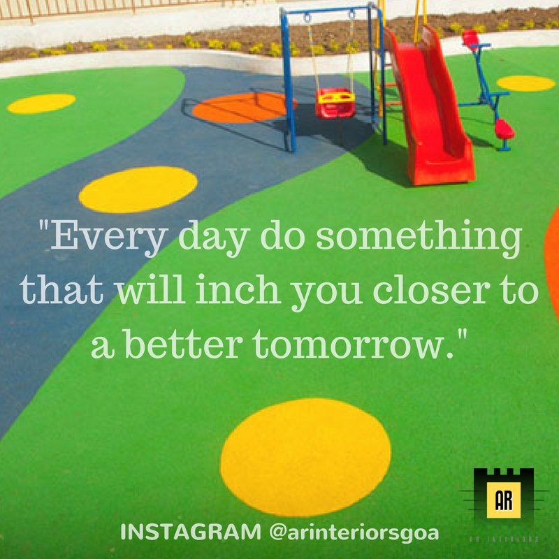 AR_Interiors12's tweet photo. Good Morning. #WednesdayWisdom #RubberFlooring #PlaygroundFlooring #SportsFlooring #Playschool #Goa #InteriorsGoa https://t.co/smvlIT5HGE