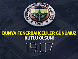Fenerberk98's tweet photo. Bugün günlerden #Fenerbahçe 19.07 #DünyaFenerbahçelilerGünü Tüm Fenerbahçeli taraftarlara kutlu olsun #19.07.2017 https://t.co/FSrL6yWaBJ