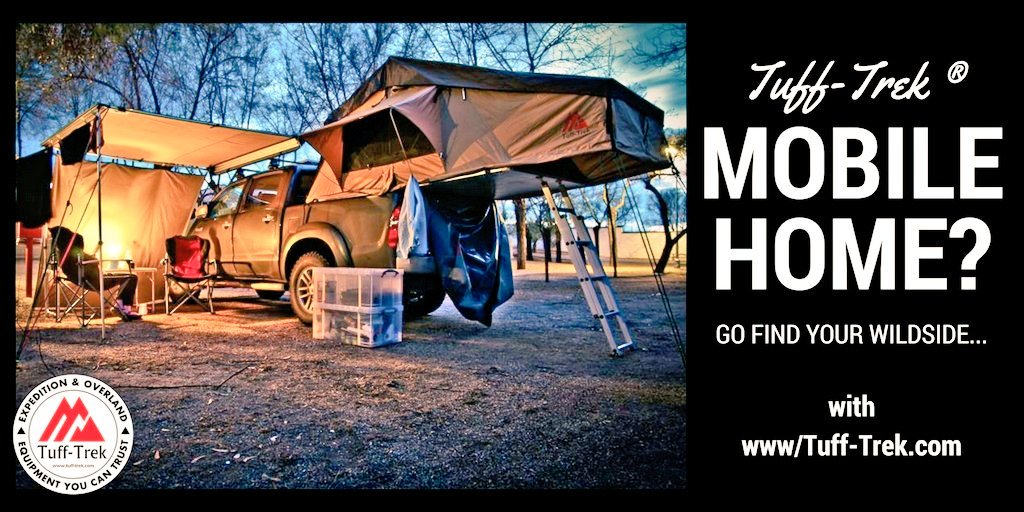 TuffTrek's tweet photo. #tufftrek specialise in Roof-Tents, Awnings and Expedition Equipment #campingcars #overlanding #overland #rangert6 #camping #toyotahilux https://t.co/XfkFiAdVrZ