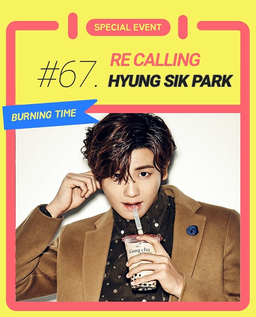 [RE CALLING #67]
리콜링 67번째 주자는 #hyungsik
#박형식 콜링 성공하고 소원 성취하세요!
KWAVE U 다운➡bit.ly/2d4UXgw