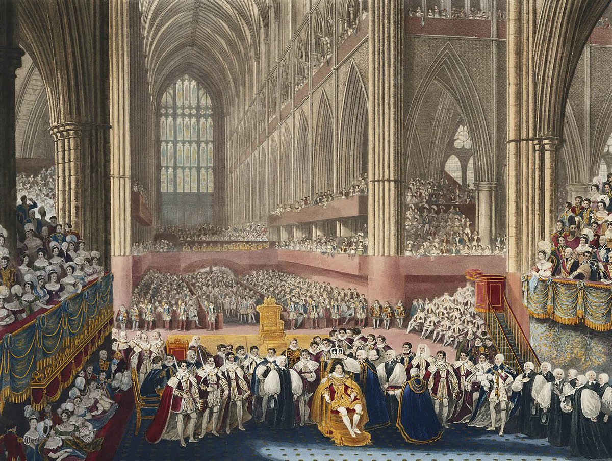 VonMoltkeBooks's tweet photo. Today in 1821 George IV was crowned as king of the #UnitedKingdom. He would only reign for 9 years until his death on 26 June 1830. https://t.co/1NjzboVu1S