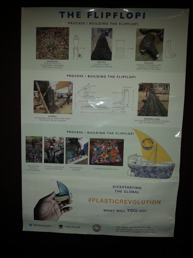 WatamuMarine's tweet photo. @theflipflopi you r indeed @ t/ #AMWConference17 w/ @RegenerationKE showing t/ world tge rubbish ship that will sail ft #Kenya 2 #CapeTown https://t.co/K18ITb3FaK