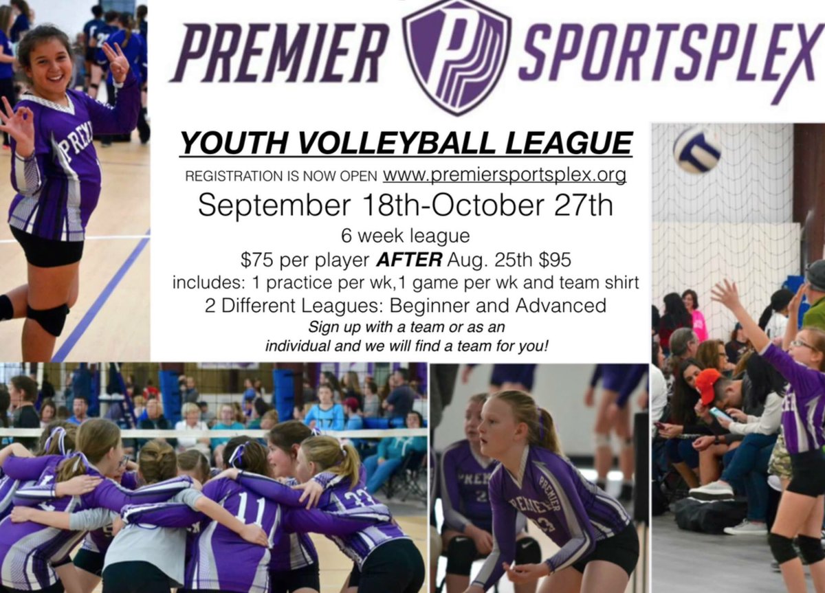 okpremier's tweet photo. Youth Volleyball League!!  Sign up today with a team or as an individual. 

https://t.co/w59MKxDajN

#OKVolleyball #OKPremier #Volleyball https://t.co/VVwc2o5CHZ