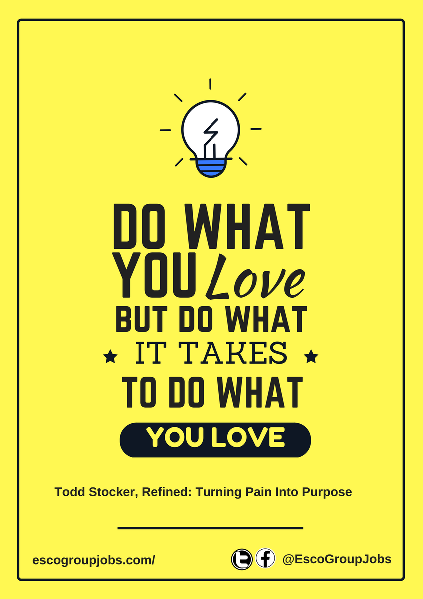 EscoGroupJobs's tweet photo. Start your day right and do what you love.

#Esco #EscoGlobal #EscoGroupJobs #JobOpportunities #CareerFirst #Careeradvice #JobSeekers https://t.co/MGkRIeqD9G