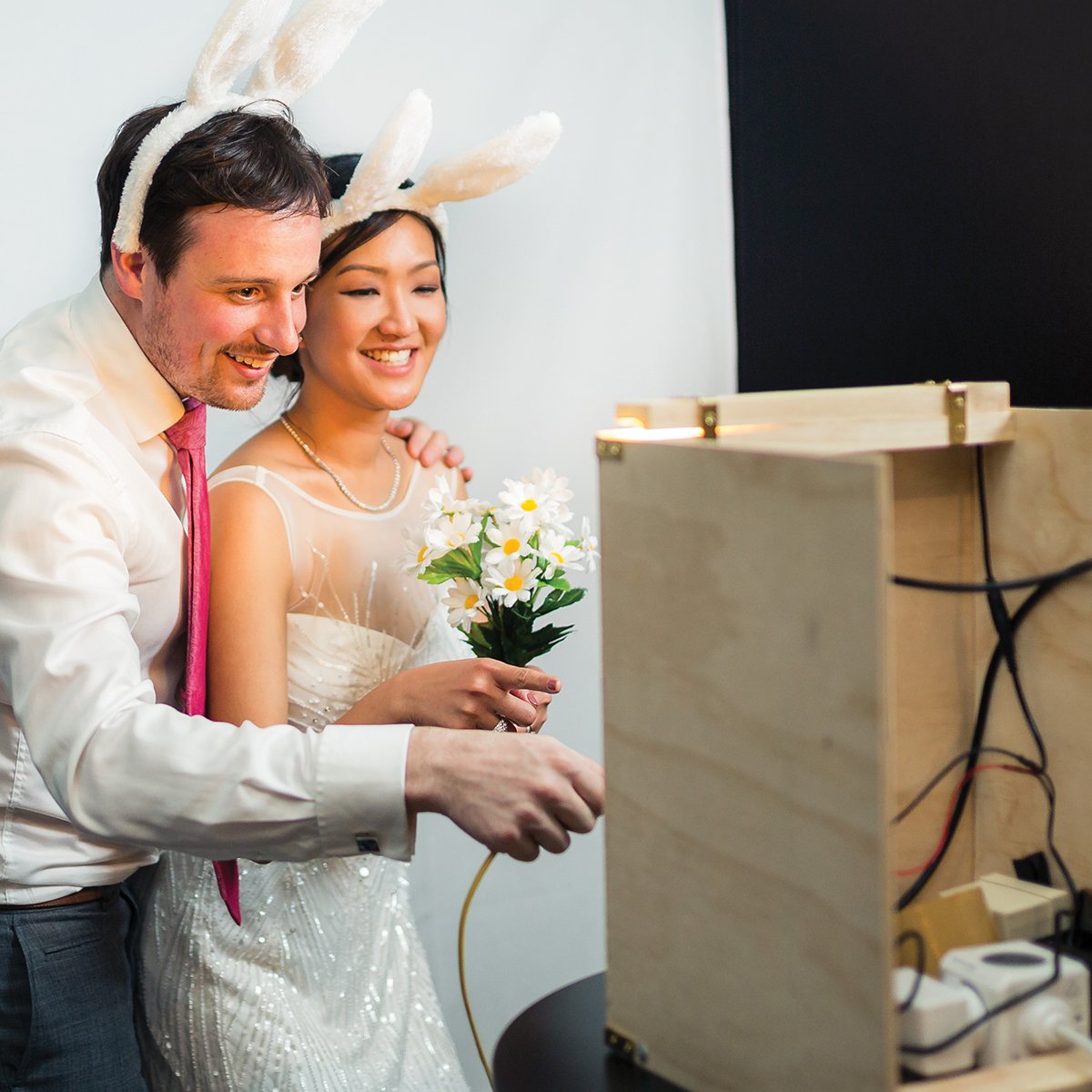 diyodemag's tweet photo. [Issue1] Not many folks opt for Pi on their wedding day, but @JackBarker did: https://t.co/9AMGz13eTn #diyode #raspberrypi #diyphotobooth https://t.co/Q8ChtQxpun