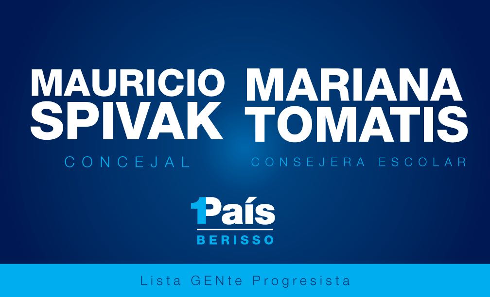 SpivakMauricio's tweet photo. En #Berisso 1Pais es #GENteProgresista https://t.co/ILLOfghEjk