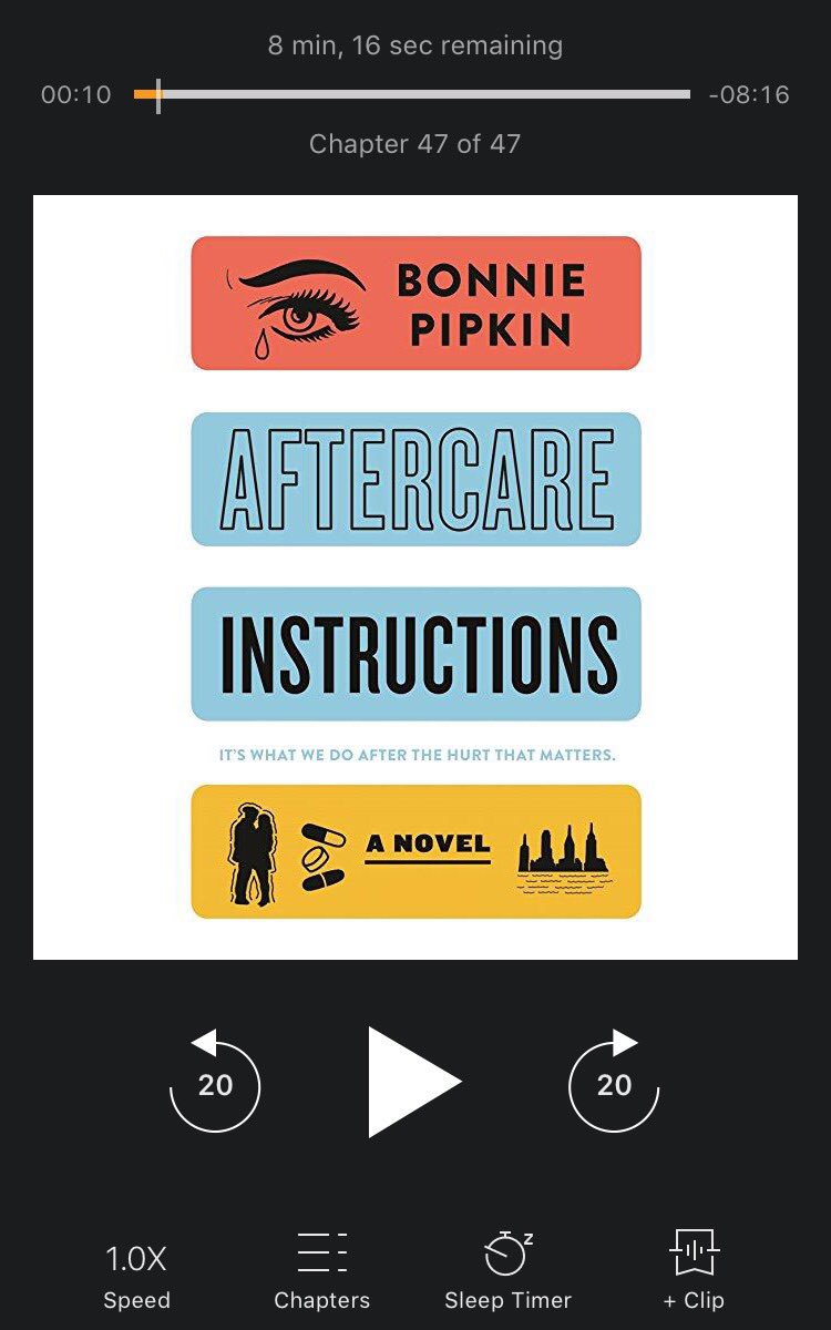 jameson_library's tweet image. Just finished listening to @bonnie_pipkin's Aftercare Instructions. #HighSchoolReaders What are you reading #CFEVS? #CFSummerReads 📚