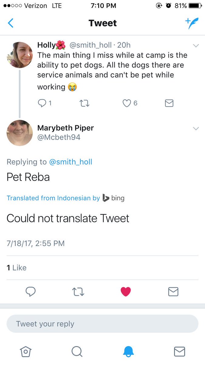smith_holl's tweet photo. @Mcbeth94 Can we talk about how it translated your statement from Indonesian https://t.co/Km2JKkcjye