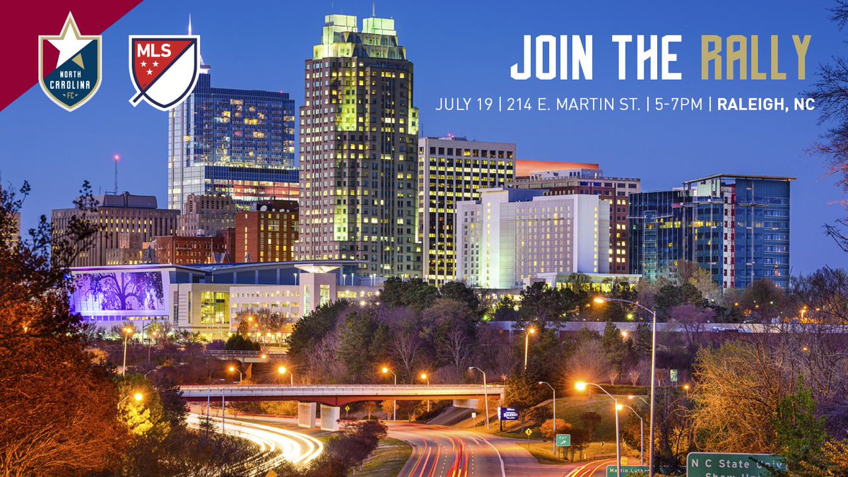 RALLY DAY!

📍 214 E. Martin St.
⏰ 5-7 pm
📰 ncfc.io/qwiWFqg8
#919toMLS #NCRaiseUp