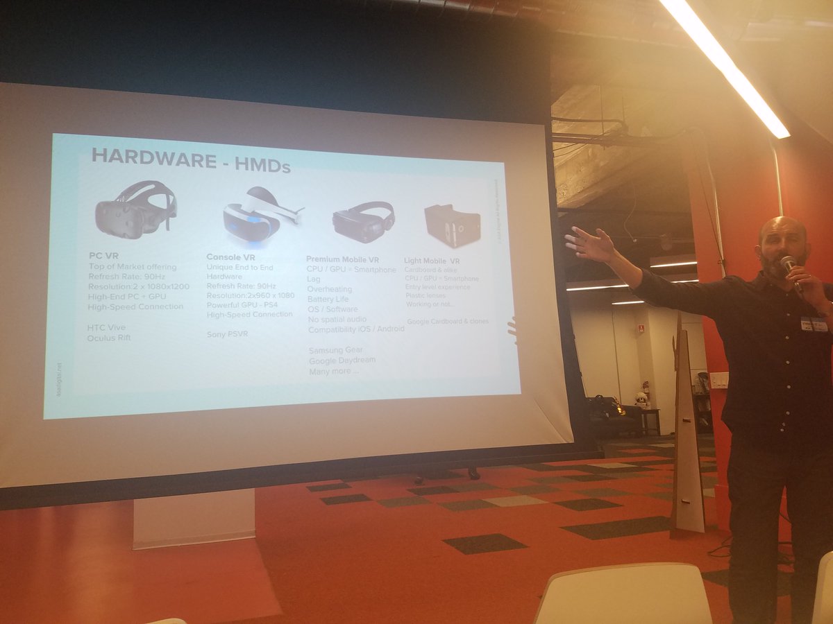QAforVR's tweet photo. QA for VR talk is happening now at Pocket Gems! #vfxtech #qaforvr @ASADigitalInc https://t.co/IWu8IjR6Eq