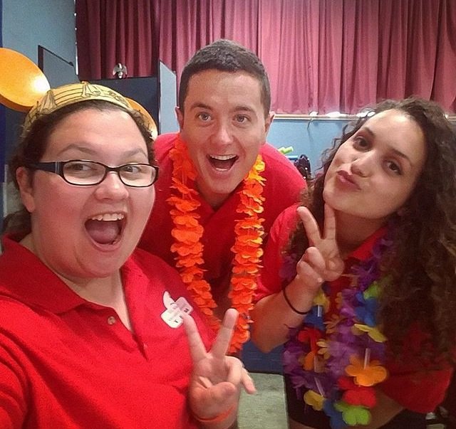 matthewclareen's tweet photo. It's the second day of Vacation Bible School...of course we had to take a selfie!!! 😉 #BuiltForAPurpose (...more to be taken tomorrow) ✌️ https://t.co/cDY6wGAD0X