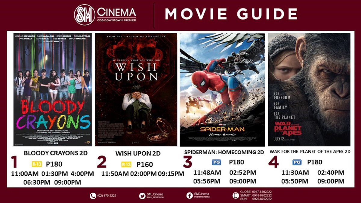 sm downtown movies