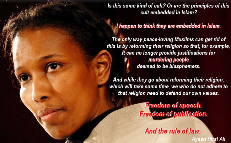 serr8d's tweet photo. @jaketapper @bkerogers @lsarsour @DykeMarchChi Ungainly woman eaten up with #dumbth, #LindaSarsour.
Beautiful woman possessing thoughtful intelligence, #AyaanHirsiAli. https://t.co/HSCKxYX2mU