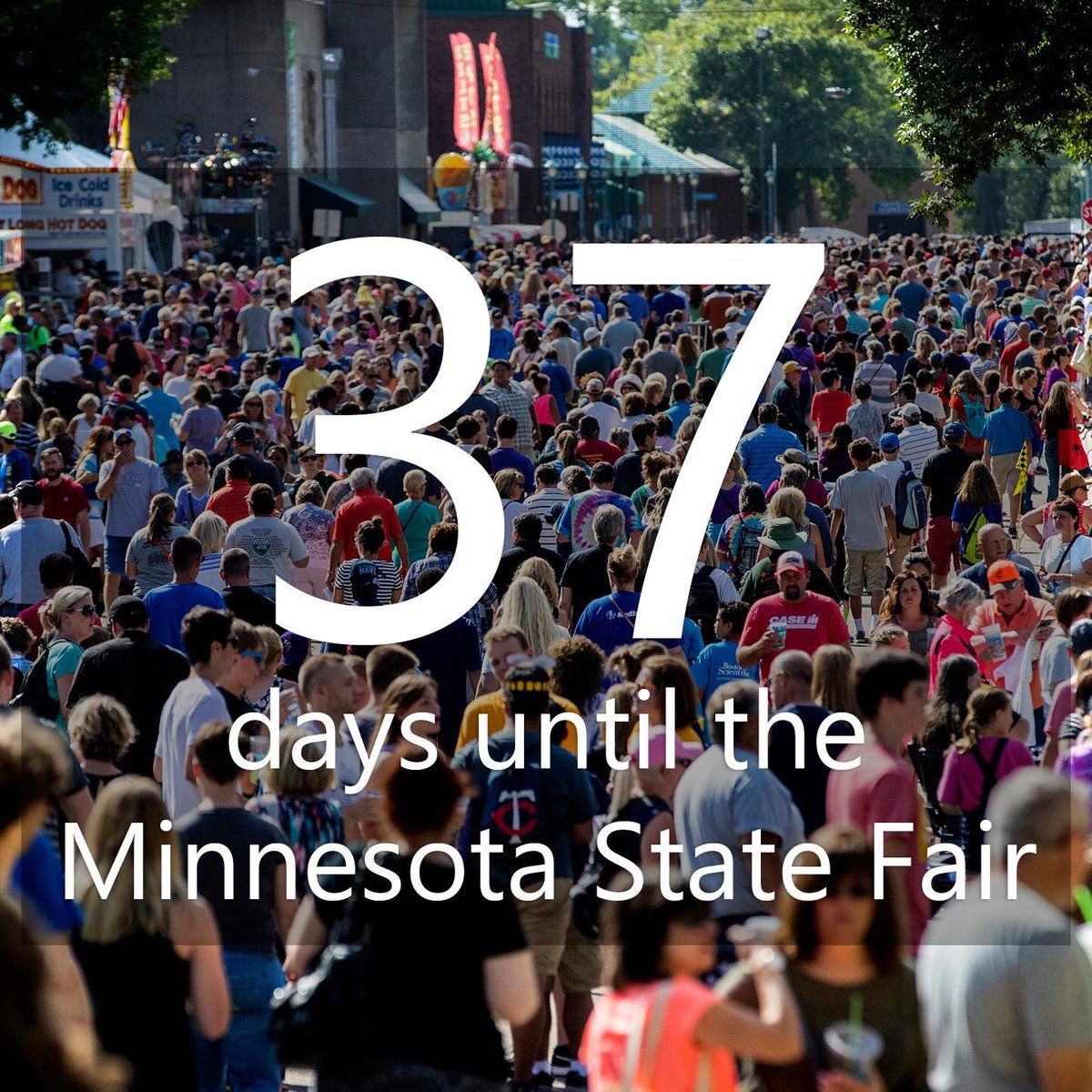 Only 37 days until the Minnesota State Fair! What are your tips for first-time fairgoers? We’ll include them in a story.