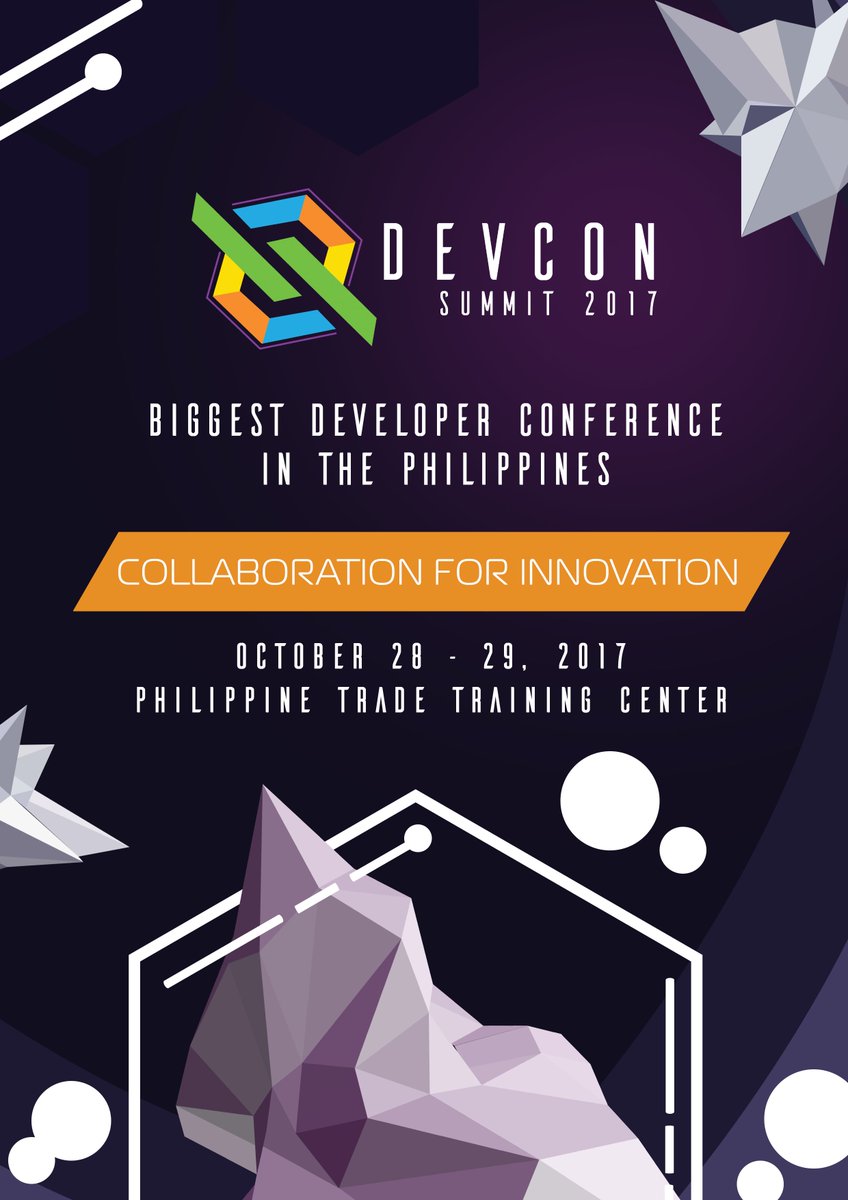 DEVCONPH's tweet photo. Legen-waitforit-dary! Join us on October 28-29, 2017 at the Philippine Trade Training Center! #DevCollab4Innov #DevConSummit2017 #DevConPH https://t.co/8dCh7kI2CA