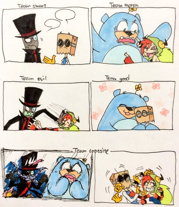 みんなかわいい(確信) #Villainous 