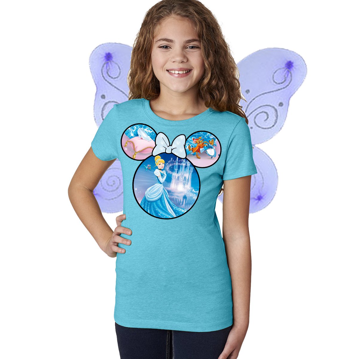 CMDisneyEars's tweet photo. Cinderella Costume, Custom Disney Shirt, Wings #Cinderella #magic #wings #fairygodmother #disney https://t.co/1l5qUr4SQQ https://t.co/O4Hipb9OF6