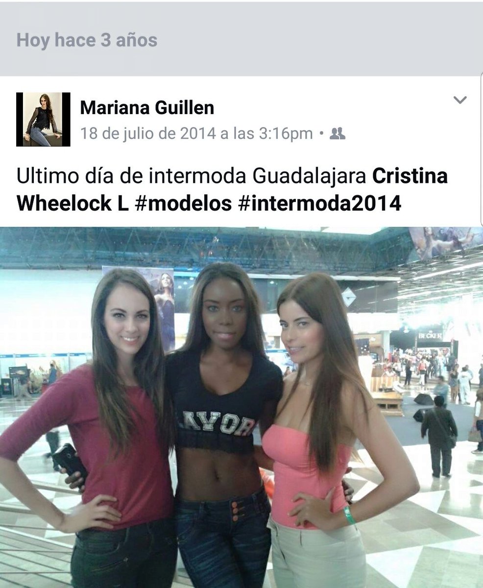 mariana13_mgc's tweet image. #FacebookMemories 
#Intermoda2014

Hace unos ayeres cuando modelaba mas 😢