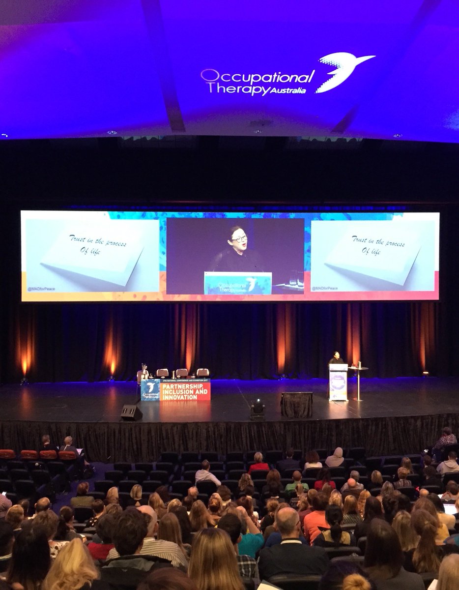 otaust's tweet photo. Thank you to Gill Hicks @MADforpeace for sharing her story of life and death, and choosing life when the London bombings happened #otaus2017 https://t.co/9x3T9gedJv