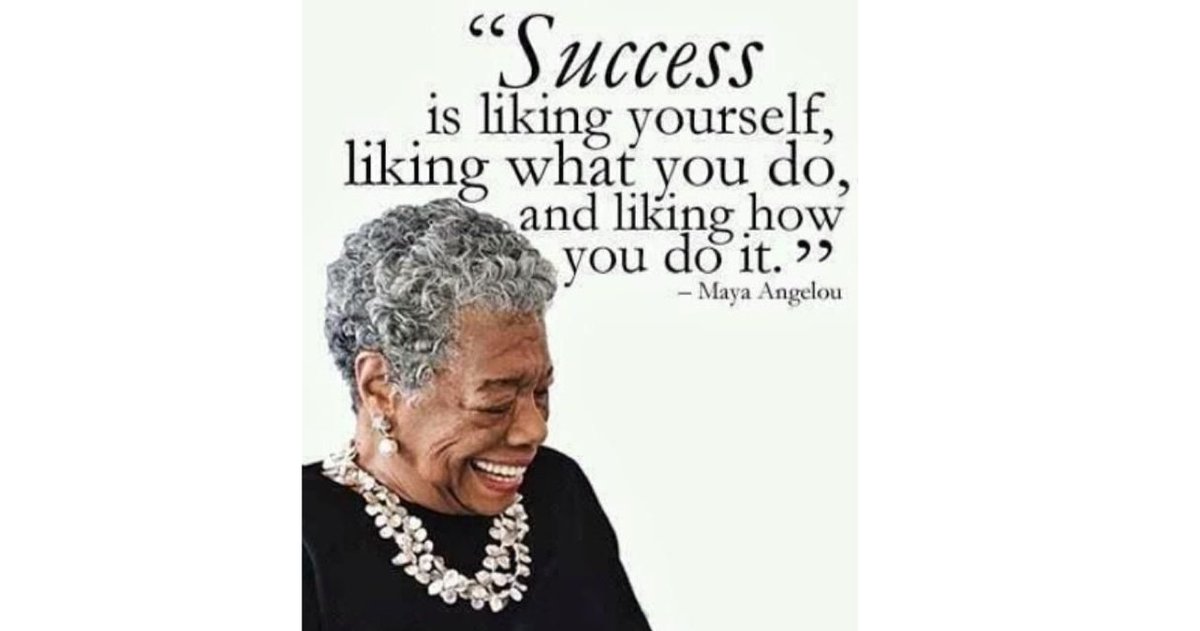 Sushmaceasar's tweet photo. I love this definition of success. https://t.co/qqK8hZz3II