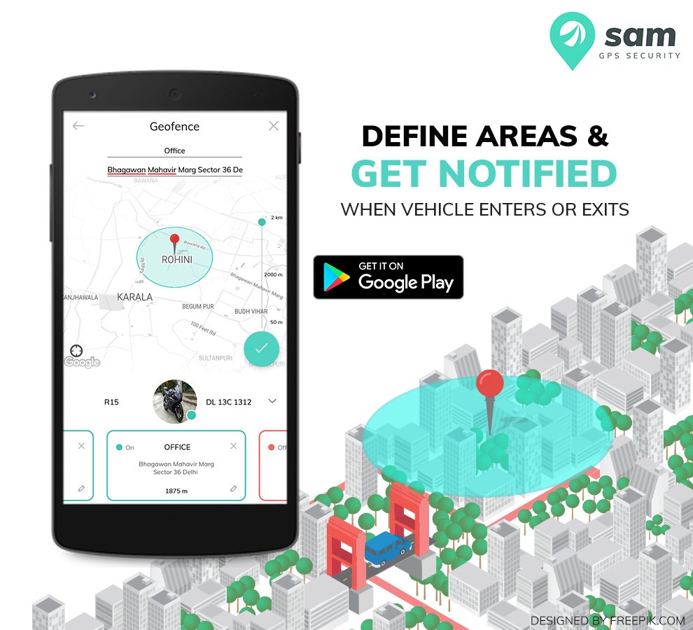 getsamofficial's tweet photo. Define areas and get notified when vehicle enters/exits those defined areas.
For more info visit : https://t.co/fAipCOQmiJ https://t.co/JPb89vRUIg