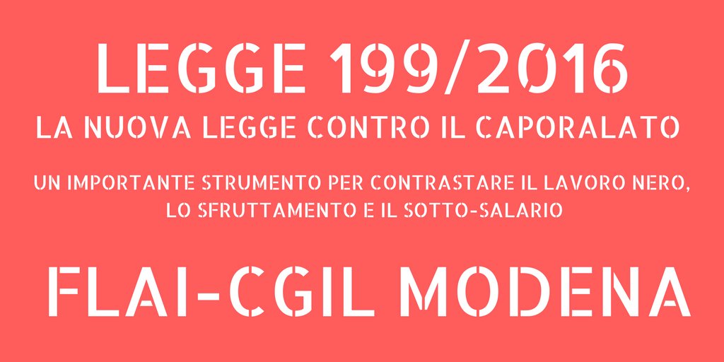 FlaiCgilModena's tweet photo. #Ancoraincampo: la battaglia della @FlaiCgil contro il lavoro nero, lo sfruttamento e il sotto-salario, anche a Modena https://t.co/x2FR5pOoQm