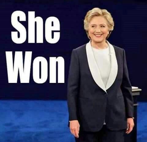 WhitneysTruLove's tweet photo. @4YrsToday @HillaryClinton YES Hillary Is &amp; We Love #OurHillary 😍 https://t.co/9b9zRzT1oF