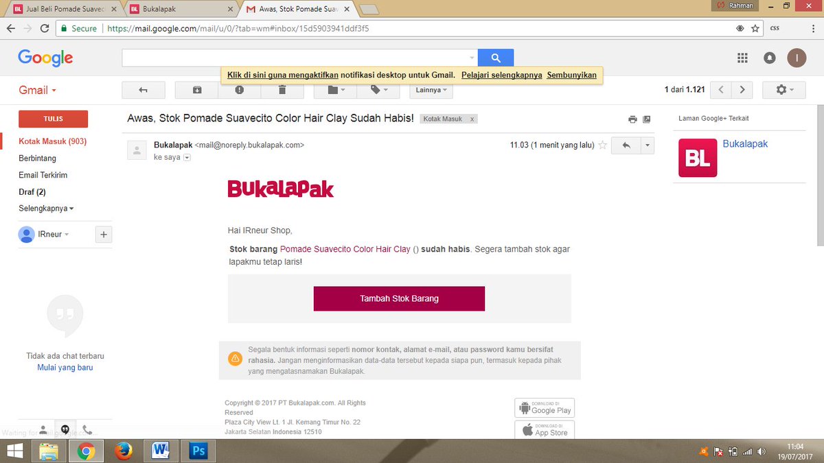 _kingzman_'s tweet photo. @Bukalapak_Care Sudah saya isikan keterangan varian di kolom deskripsi, namun tidak lama iklan masuk ke list "Barang tidak dijual" dan stock menjadi 0 https://t.co/c2lSjq25I6