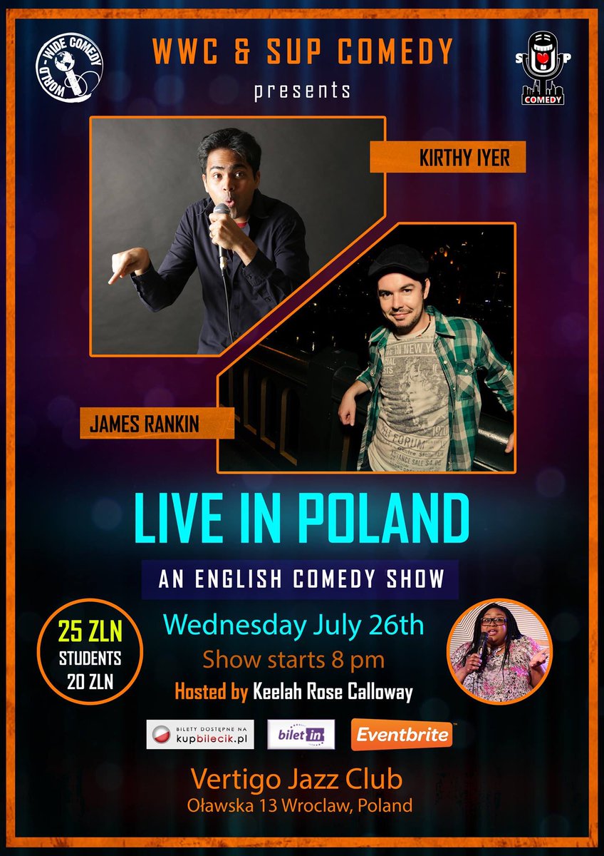 rankincomedy's tweet photo. This is gonna be massive!! #rankincomedy #poland #ontheroad #comedy #standupcomedy #europe #supcomedy https://t.co/j93YCTR4lv