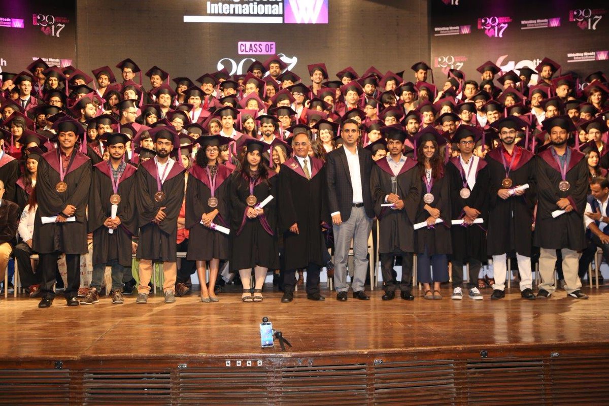Whistling_Woods's tweet photo. We bid adieu to another batch of students at the #WWIConvocation ceremony, yesterday. #ClassOf2017 https://t.co/MUl8ZKc4PR