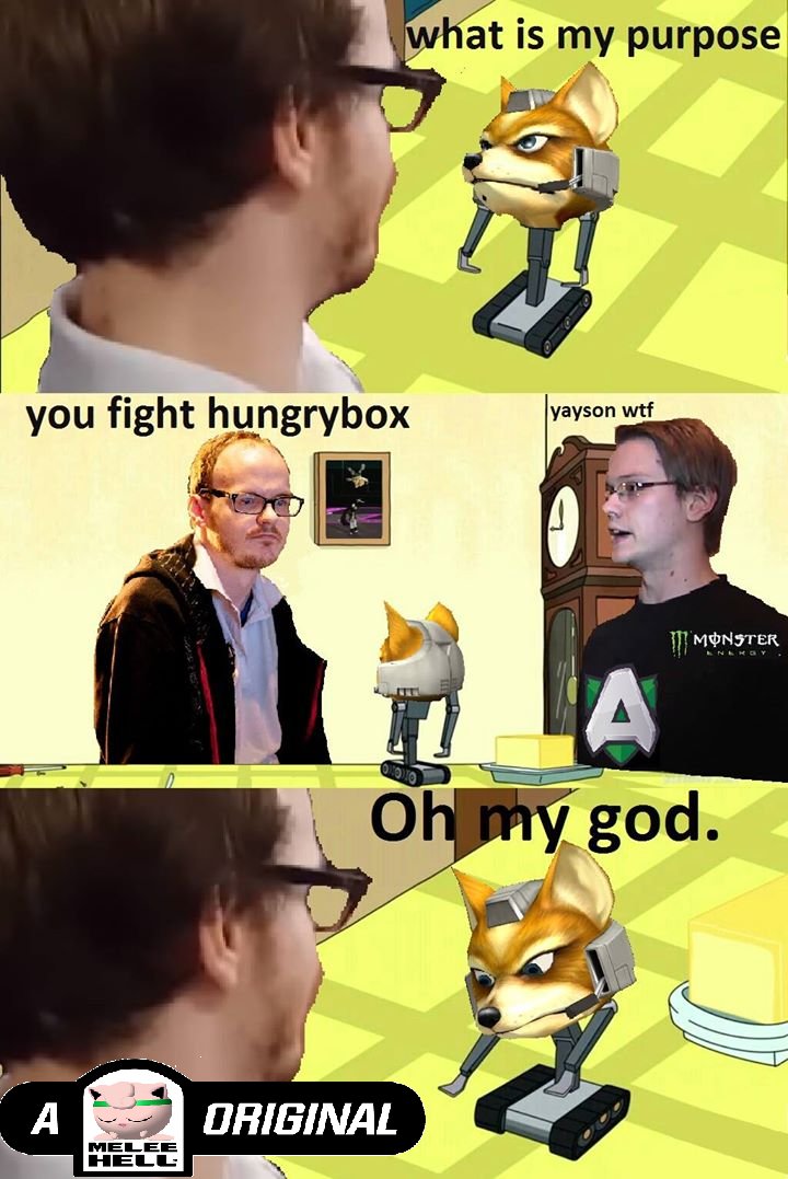 Melee_Hell's tweet image. Fox in 2017