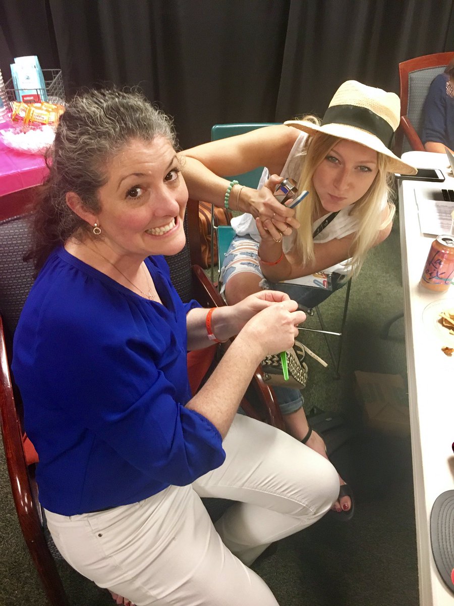 cccstacie's tweet photo. My friends the cobblers. You fix a shoe any way you can when in the middle of #Cru17. @cheryloboyd thanks for working so hard ;)! https://t.co/oZYWcSbDeh