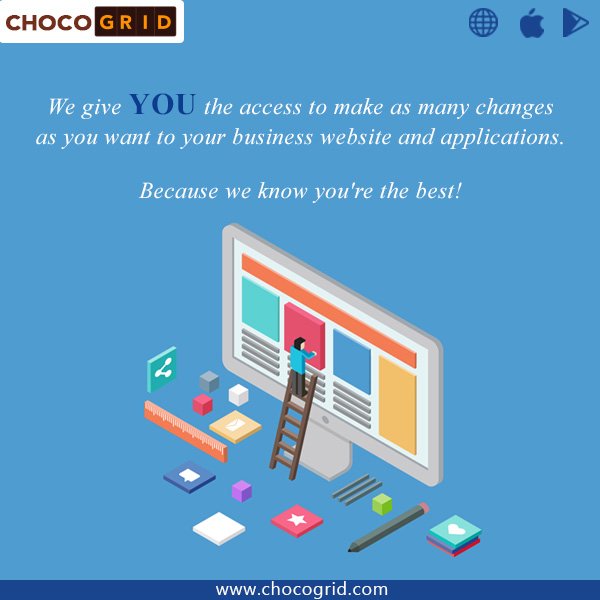 chocogrid's tweet photo. Modify Your business website and apps with @chocogrid  #modify #appmaker #bestappmaker #websitecreator #websitebuilder #appbuilder #grow https://t.co/9t2M0rVy3d