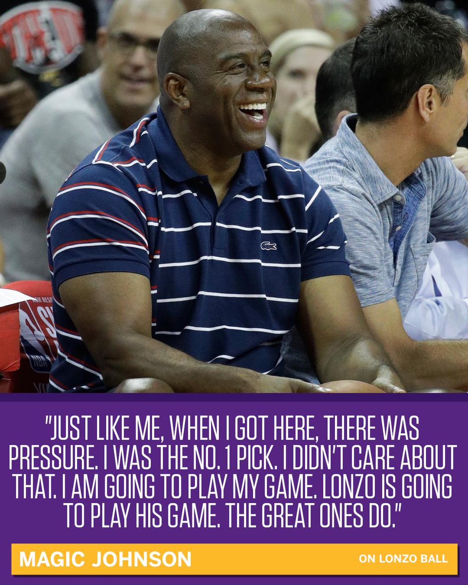 espn's tweet photo. Magic sees something in his new protégé. https://t.co/6Y9LQ6WiOu