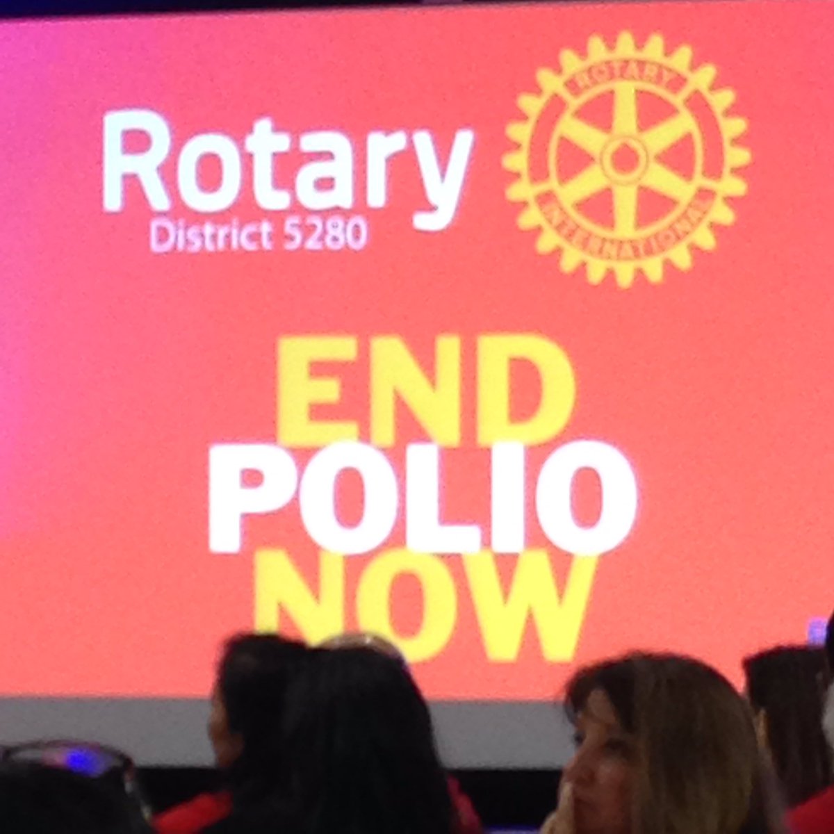RotaryDTLA's tweet photo. Inspiring district breakfast - Playa Venice Rotarian running to @endpolionow Aug 5-7 Death Valley to Whitney Portal! https://t.co/O5avII9hBZ