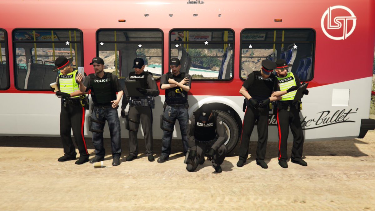 OES_TimmyB's tweet photo. Members from the Gang Interdiction and Narcotics Taskforce arrest four males and found hidden Narcotics in this stolen bus! https://t.co/ZJKqRHztpc