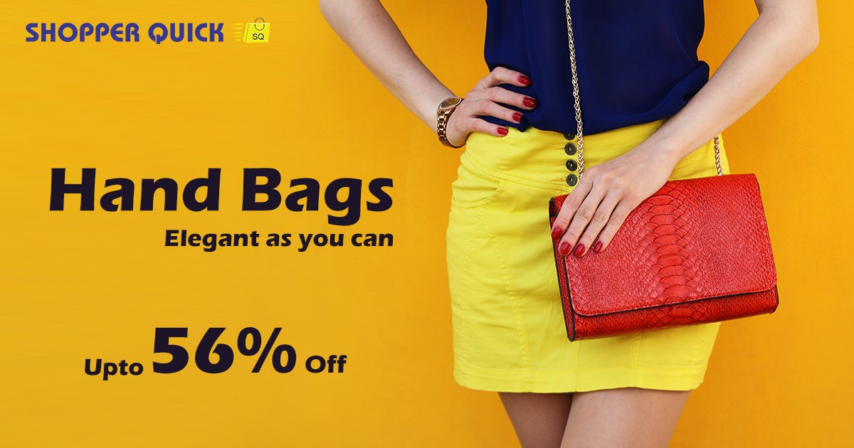 ShopperQuick's tweet photo. https://t.co/nf9hfqGnMC Best Handpicked Designer Handbags at Lowest Price available @ShopperQuick  
#bag #handbag #shoulderbag #shopping https://t.co/7MJzkW1H1D