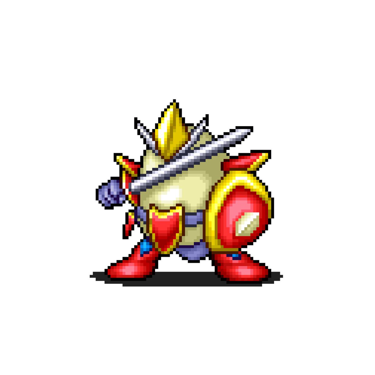 半熟英雄 公式 No Twitter 半熟英雄 今日のエッグモンスター せいぎをあいし あくをにくむ タマゴのきし エッグマンナイト は エッグソード エッグビーム で攻撃するぞ しかし Hpは ２