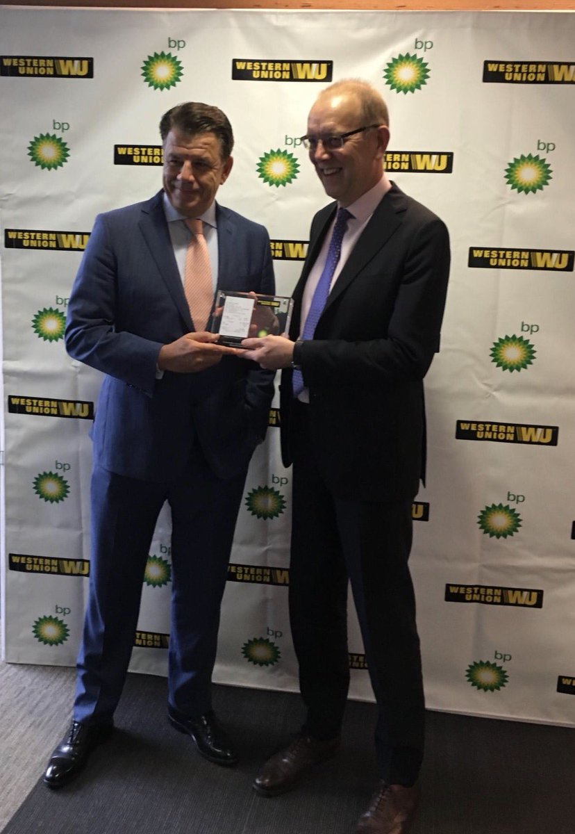hikmet_ersek's tweet photo. Launching #Westernunion services @BP_plc Australia, with COO &amp; President of Australasia A.Holmes. looking forward to a great partnership https://t.co/OjL2UAFkB4
