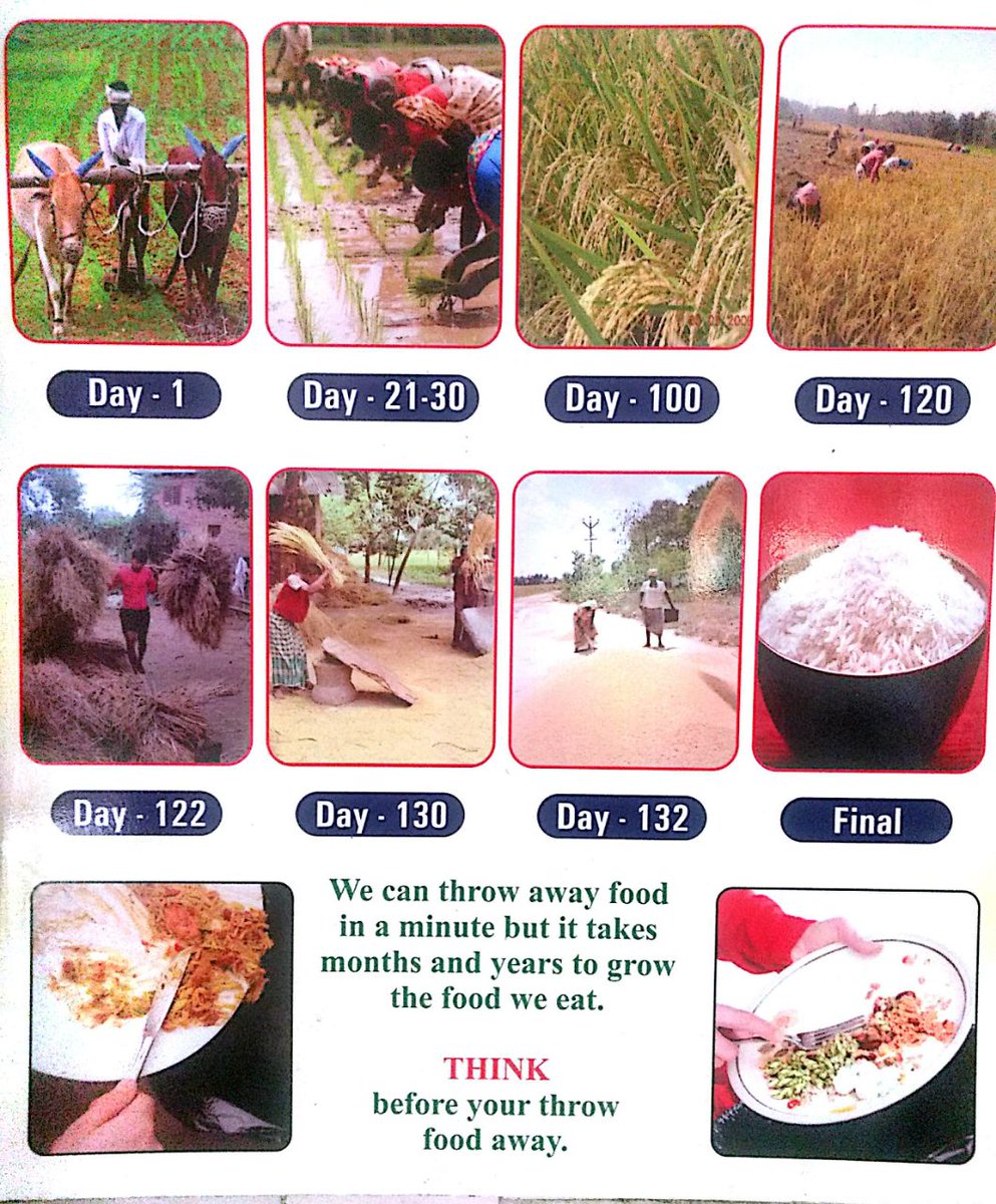 IshaTamil's tweet photo. #WednesdayWisdom Buy only what you need and put just enough on your plate. The food on your plate is precious & has cost blood & sweat #PGH https://t.co/4ahBg94KKg