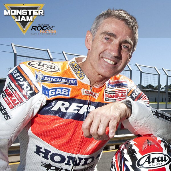 RaceOfChampions's tweet photo. .@micksdoohan is the next Aussie star at #ROCFactor with @MonsterJam. Come watch him race at Brisbane! Info/tickets: https://t.co/exVc6xN9AU https://t.co/DIt72DiwX6
