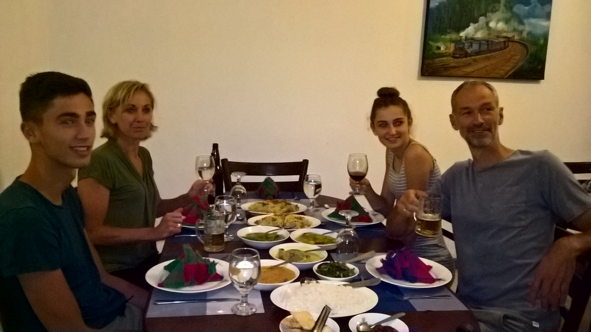 NaSevana's tweet photo. Our residential Netherlands guests happy from Sri Lankan dinner. https://t.co/8mHuSUDp99