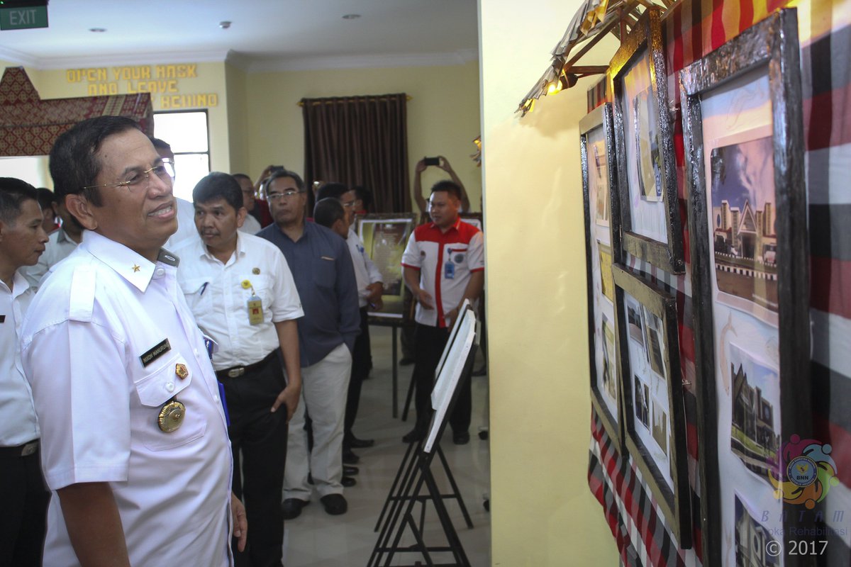 rehab_batam_bnn's tweet photo. Rabu, 19/07/2017
Puncak peringatan Hari Anti Narkotika Internasional (HANI) Tahun 2017 Loka Rehabilitasi BNN Batam.
#HANI2017
#StopNarkoba https://t.co/mTBUr0IUXm