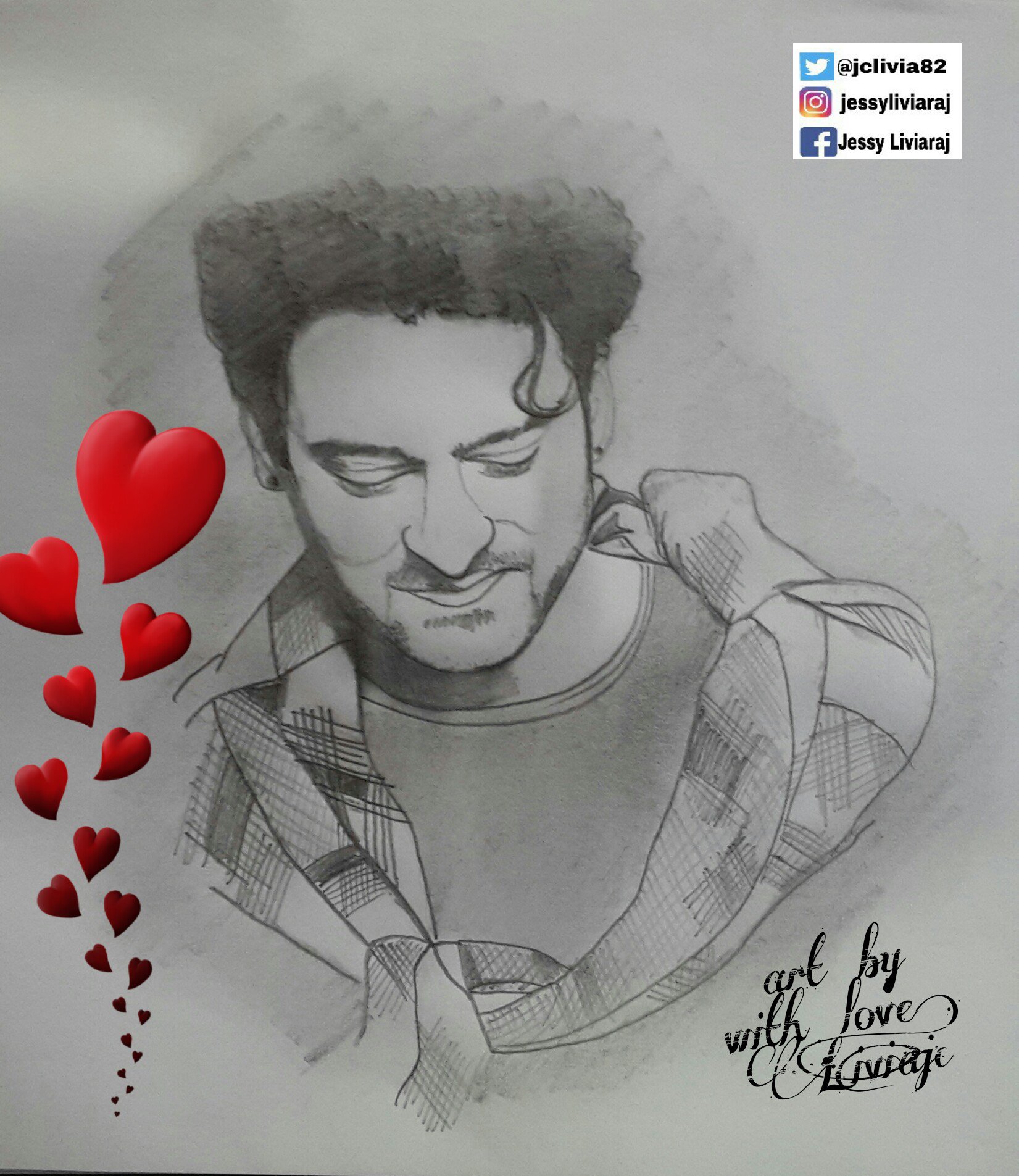 Drawing Baahubali Prabhas My... - Charan Pathiwada Art | Facebook