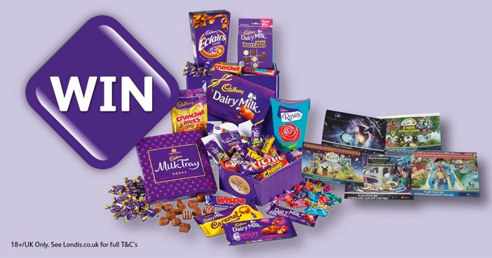 To #WIN 5 tickets to Alton Towers + a chocolate hamper thanks to our friends at <a href="/CadburyUK/">Cadbury UK</a>, simply RT &amp; Follow <a href="/myLondis/">Londis (NOT ACTIVE)</a> #WinItWednesday 💋