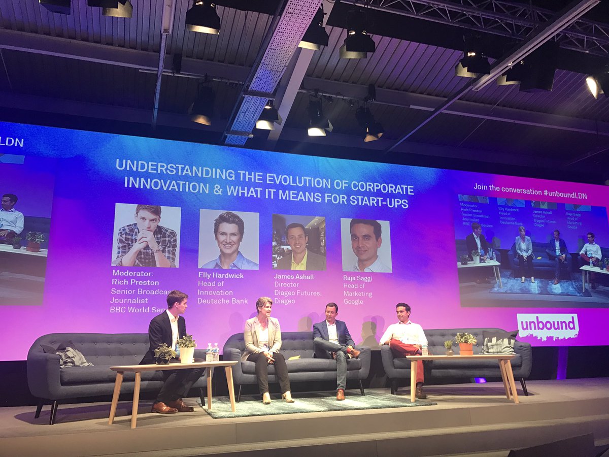 immersiveguy's tweet image. Strong mantra for brand strategies "Do not innovate in a vacuum, make sure the innovation has relevance to your purpose" #unboundLDN