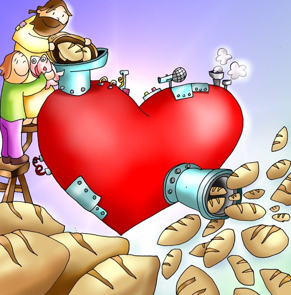 ManosCreyentes's tweet photo. Responder cn entrañas #compasivas, pasando X l corazón, a l multitud hambrienta y ofrecer posibilidades d vida. #ComprométeteConManosUnidas https://t.co/4yAKYH4ozm