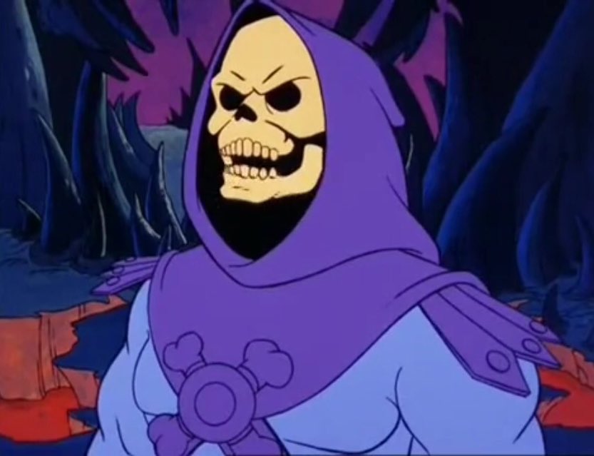 GrumpySkeletor's tweet photo. Dear BBC. Save yourself a ton of money by letting me and Evil-Lyn host The One Show for £40 and a box of pickled onion Space Raiders #BBCPay https://t.co/qqzN9MlF56