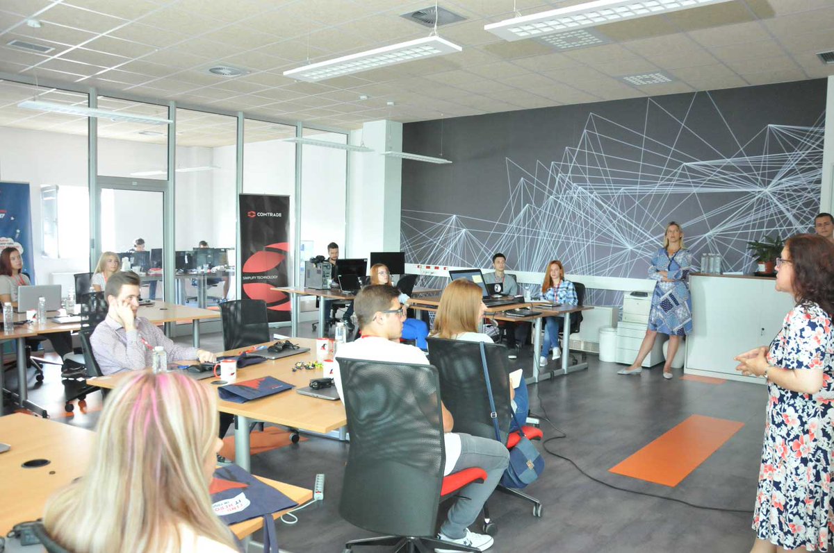 Mina_fu's tweet photo. We just love the opening atmosphere of the 21st #ctEDIT Summer School in Ljubljana, Maribor, Banja Luka, Sarajevo, Belgrade & Kragujevac! https://t.co/b9aN7xgzye